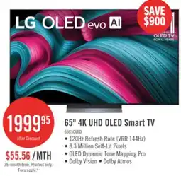 The Brick LG 65 C5 OLED evo AI 4K UHD Smart webOS TV (OLED65C5PUA.ACC) - 2025 Model offer