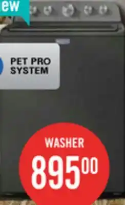 The Brick Maytag 5.4 Cu Ft. Top Load Agitator Washer with Pet Pro Option - Volcano Black - MTW5605RU offer