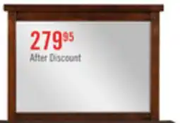 The Brick Sonoma Bedroom Dresser Mirror - Mango Brown offer