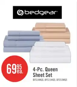 The Brick BEDGEAR Basic 4-Piece Queen Sheet Set - Mist offer