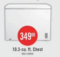 The Brick Midea 10.3 Cu. Ft. Convertible Chest Refrigerator-Freezer - MRC10M4CWW offer