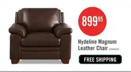 The Brick Hydeline Magnum Leather Chair - Brown offer
