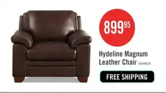 The Brick Hydeline Magnum Leather Chair - Brown offer