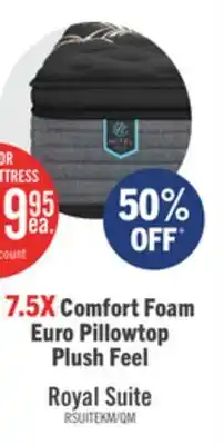 The Brick Beautyrest Black Hotel Royal Suite Euro Pillowtop Plush King Mattress offer