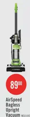 The Brick Eureka AirSpeed Bagless Upright Vacuum - NEU100C offer