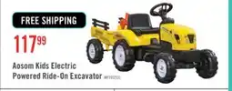 The Brick Aosom Kids Electric Powered Ride-On Excavator offer