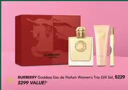 Pharmaprix BURBERRY Goddess Eau de Parfum Women's Trio Gift Set offer