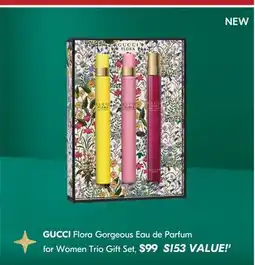 Pharmaprix GUCCI Flora Gorgeous Eau de Parfum for Women Trio Gift Set offer