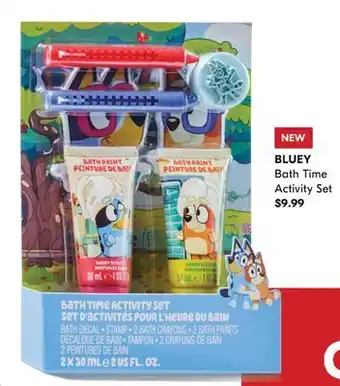 Pharmaprix BLUEY Bath Time Activity Set offer