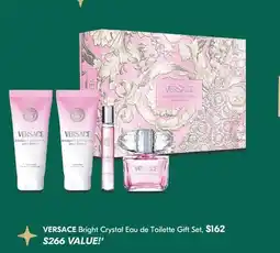 Pharmaprix VERSACE Bright Crystal Eau de Toilette Gift Set offer