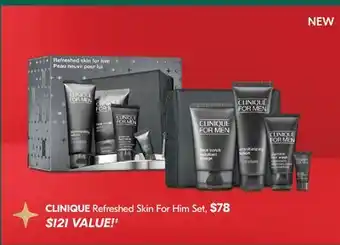Pharmaprix CLINIQUE Refreshed Skin For Him Set offer