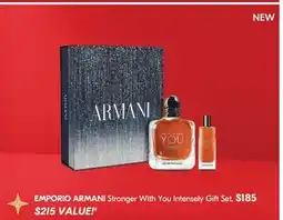 Pharmaprix EMPORIO ARMANI Stronger With You Intensely Gift Set offer