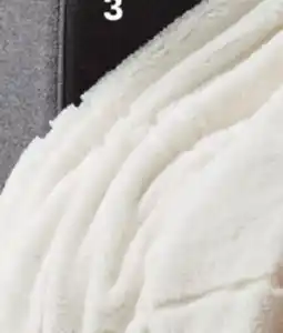 Pharmaprix NEW Luxurious Faux Fur Throw - Cream offer