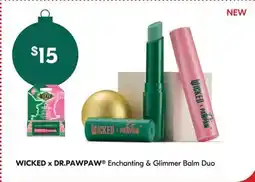 Pharmaprix WICKED x DR.PAWPAW Enchanting & Glimmer Balm Duo offer
