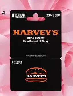 Pharmaprix ULTIMATE DINING CARD Gift Card offer