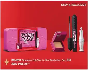 Pharmaprix BENEFIT Gamejoy Full—Size & Mini Bestsellers Set offer