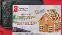 Pharmaprix PC Bake & Build Holiday House Cookie Cutter & Baking Sheet Set offer