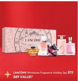 Pharmaprix LANCÔME Miniatures Fragrance Holiday Set offer
