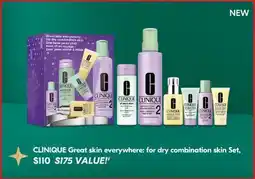 Pharmaprix CLINIQUE Great skin everywhere: for dry combination skin Set offer