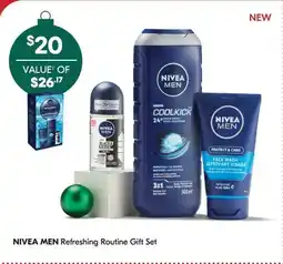 Pharmaprix NIVEA MEN Refreshing Routine Gift Set offer