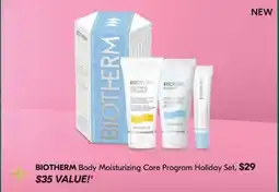 Pharmaprix BIOTHERM Body Moisturizing Care Program Holiday Set offer