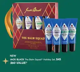 Pharmaprix JACK BLACK The Balm Squad Holiday Set offer