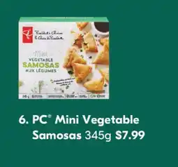 Pharmaprix PC Mini Vegetable Samosas offer
