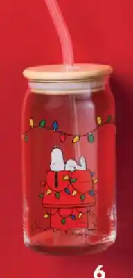 Pharmaprix PEANUTS Snoopy Glass Tumbler offer