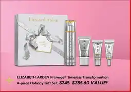 Pharmaprix ELIZABETH ARDEN Prevage Timeless Transformation 4-piece Holiday Gift Set offer