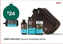Pharmaprix EVERY MAN JACK Coconut+Vanilla Body Gift Set offer