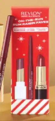 Pharmaprix NEW REVLON On-The-Run Rum Raisin Faves offer