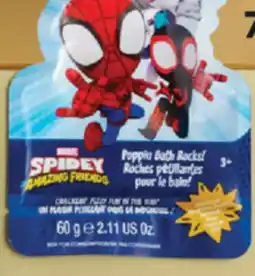 Pharmaprix MARVEL SPIDEY AND HIS AMAZING FRIENDS Poppin Bath Rocks offer
