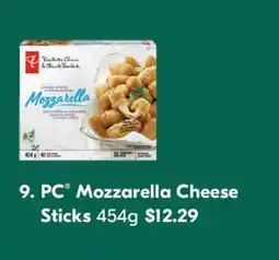 Pharmaprix PC Mozzarella Cheese Sticks 454g offer