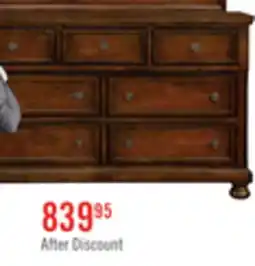 The Brick Chelsea Bedroom 7-Drawer Dresser, 60W x 38H - Grey offer