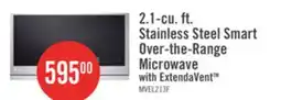 The Brick LG 2.1 Cu. Ft. Over-the-Range Microwave with ExtendaVent and Sensor Cooking - Smudge Proof Stainles offer
