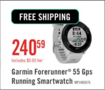 The Brick Garmin Forerunner 55 Gps Running Smartwatch - Sports And Fitness Tracking, Water-resistant - White offer