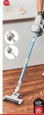 Stokes EIO ASPI Cordless Stick Vacuum with 3 Power Modes offer