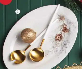 Stokes WINTER PINE Oval Plate offer