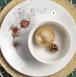 Stokes 12-Pc Porcelain Dinnerware Set offer