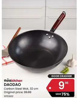 Stokes DAODAO Carbon Steel Wok offer