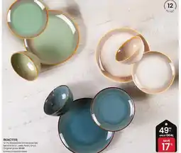 Stokes REACTIVE 12-Pc Stoneware Dinnerware Set offer