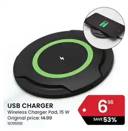 Stokes USB CHARGER Wireless Charger Pad offer
