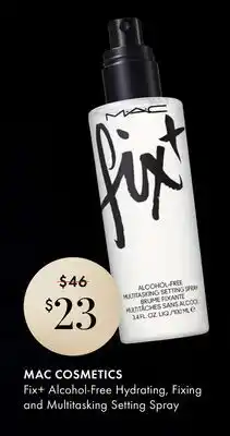 Sephora Fix+ Alcohol-Free Hydrating, Fixing and Multitasking Setting Spray offer
