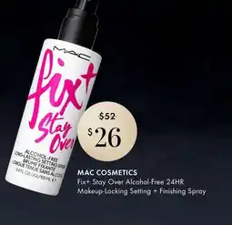 Sephora Fix+ Stay Over Alcohol-Free 24HR Makeup-Locking Setting + Finishing Spray offer