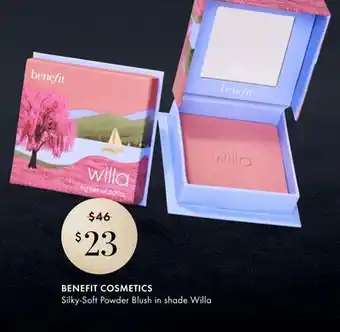 Sephora Silky-Soft Powder Blush in shade Willa offer