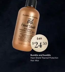 Sephora Bumble Bumble Heat Shield Thermal Protection Hair Mist offer