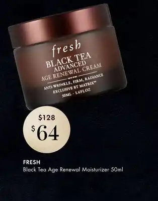 Sephora Black Tea Age Renewal Moisturizer 50ml offer