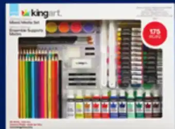 Walmart 175-Piece mixed media set offer