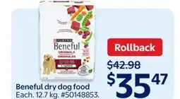Walmart Beneful dry dog food offer
