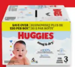 Walmart Huggies Snug & Dry ultra value pack diapers offer